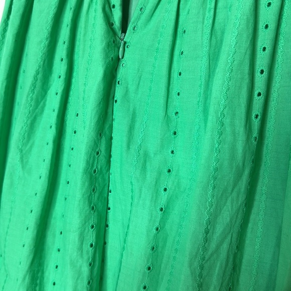 HELLO MOLLY WINERY ON THE COAST MAXI DRESS GREEN SzM US6 - Picture 7 of 8